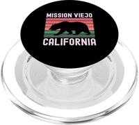 Mission Viejo - Bandera de California USA Vintage Bear San Diego SD PopSockets PopGrip para MagSafe