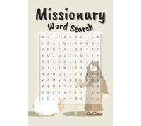 Missionary Word Search Puzzle Book: Faith-Building Brain Challenges 12 Challenging Puzzles | 6 x 9 Inches | Inspiring Activity for Missionaries & Church Members