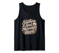 Mississippi Heritage Southern Soul Raíces culturales Camiseta sin Mangas