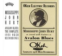 Mississippi John Hurt Avalon Blues: Complete 1928 Ok (CD) (Importación USA)
