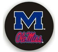 Mississippi Rebels NCAA Spare Tire Cover by Fremont Die (Black)