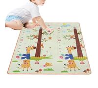 Missmisq Alfombra de Sala de Juegos Infantil - Alfombra Lavable para Bebés | Tapete Reversible Interactivo para Interior Actividades Sensoriales Tiempo De Juego Exterior Práctica De Gateo