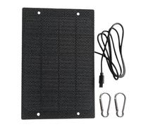 Missmisq Cargador de Teléfono con Energía Solar | Panel Solar 50W Portátil,Cargador Compacto con Protección Integrada para Senderismo Viajes Exteriores Tienda de Campaña Casa