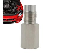 Missmisq Prolongación para Tuberías | Adaptador de Acero Inoxidable Industrial | Longitud 5.8 cm Roscado M18×1.5 Conector para Fontanería de Cocina Industrial Baño Jardín