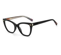 Missoni Mujer MIS 0072 807 Monturas ópticas Acetato Negro Cat Eye