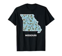 Missouri Forget Me Not Flower Floral State Camiseta
