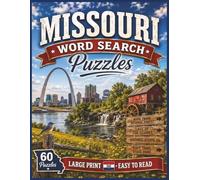 Missouri Word Search Puzzles: For Kids and Adults of All Ages! | 8.5x11 inches | 60 Puzzles | Large Print | Easy to Read (The Americana Series)
