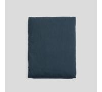 Missuna - Organic - Sábana Bajera Ajustable - 90 x 200 cm - Azul atlántico - 100% algodón orgánico - Made in Portugal