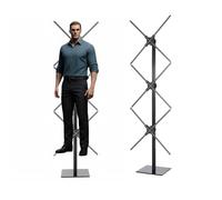 Missyou - Ventilador holográfico 3D de 152 cm y soporte para árbol de Navidad, 3 ventiladores de 56 cm con Bluetooth, aplicación y control remoto, LED holográfico, contenido de video