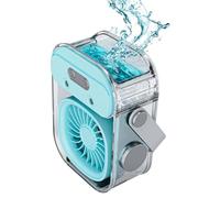 Mist Fan Indoor Air Cooler With Water Tank And LED Night Light
