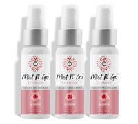 Mist N' Go by OMAZE - Espray para inodoro con aroma a flor para excrementos - Spray de baño eliminador de olores antes de sentarse en el inodoro - Spray para excrementos de baño, uso de inodoro para