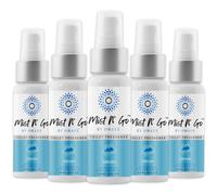 Mist n Go By Omaze Travel Spray de bao para el olor a spray de inodoro Eliminador - Spray para el inodoro de viaje para el spray de ambientador de a