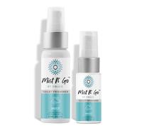 Mist n Go By Omaze Travel Spray para el bao para el olor del inodoro Eliminador - Spray para el inodoro de viaje para el spray del ambiente de aire
