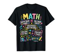 Mistakes Help You Grow Math Teacher Back To School Classroom Camiseta