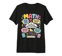 Mistakes Help You Grow Math Teacher Back To School Classroom Camiseta Premium