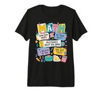 Mistakes Help You Grow Math Teacher Back To School Classroom Camiseta Premium