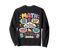 Mistakes Help You Grow Math Teacher Back To School Classroom Sudadera
