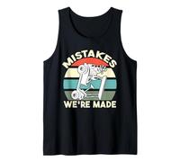 Mistakes Were Made Funny Carrito de golf, Ropa de carrito de golf Camiseta sin Mangas