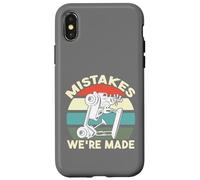 Mistakes Were Made Funny Carrito de golf, Ropa de carrito de golf Carcasa para iPhone X/XS