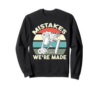 Mistakes Were Made Funny Carrito de golf, Ropa de carrito de golf Sudadera