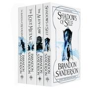 Mistborn Series 4 Books Collection Set (The Alloy of Law, Shadows of Self, The Bands of Mourning & The Lost Metal)