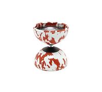 Mister Babache Diabolo Arlequin Medium (Se Vende sin Palillos) Blanco/Rojo
