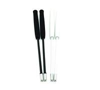 Mister Babache- Varillas de Carbono para Diabolo 0140, Color Negro