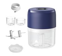 Mister de ajo portátil - Mini procesador de alimentos eléctricos | Pequeño picador de alimentos eléctricos y molinillo de carne de carne vegetal | Chopper portátiles y eficientes de vegetales Chopper,