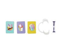 MISTER GADGET- Juego de Cartas y dilatador de Boca, años 2000, Color Blanco (CMP MG3351)