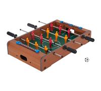 Mister Gadget - MG2018 Juego de Mesa Futbolín - Marcadores y 2 Pelotas - Madera, Metal y Plástico - Transportable - Dimensiones 51 x 31 x 10 cm - Colores Aleatorios