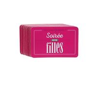 MISTER GADGET - ME3270 - Jeu de Cartes Debat Soiree Speciale Filles X54 Drugstore Gift Divertissement Gadget Fun