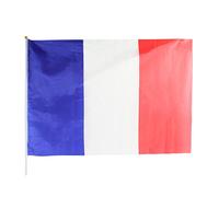 Mister Gadget - MG3015, Bandera Francesa 90x60cm, ¡Ondea Esta Bandera Tricolor para Decorar Tus Eventos o apoyar a los Bleus Durante Las Fiestas Nacionales y Partidos!