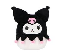 MISTER LICENSE Cojín Peluche Suave en Forma de Huevo - Modelos Stitch, Angel y Kuromi - Tamaños 22 cm / 32 cm (Kuromi, Grande 32cm)