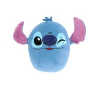 MISTER LICENSE Cojín Peluche Suave en Forma de Huevo - Modelos Stitch, Angel y Kuromi - Tamaños 22 cm / 32 cm (Stitch, Grande 32cm)