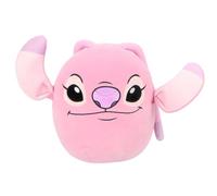 MISTER LICENSE Cojín Peluche Suave en Forma de Huevo - Modelos Stitch, Angel y Kuromi - Tamaños 22 cm / 32 cm (Angel, Grande 32cm)