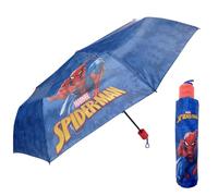 MISTER LICENSE COMPANY Paraguas Plegable Infantil 52cm - para Spiderman Fan - Paraguas Manual Antiviento para Niños Ideal para Mochila, Bolso o Viaje Regalo Cumpleaños, Navidad, Reyes
