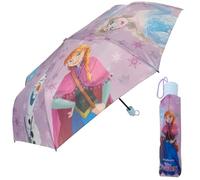 MISTER LICENSE COMPANY, S.L. Paraguas Plegable Infantil 52cm - para Frozen Fan - Paraguas Manual Antiviento para Niñas Ideal para Mochila, Bolso o Viaje Regalo Cumpleaños, Navidad, Reyes