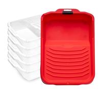 Mister Rui 6 bandejas de pintura, 44,2 x 32 cm, para pintura de pared, accesorios de pintura, plástico