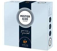36 Condones Mister Size 57 - 185x57 mm