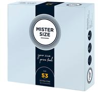 36 Condones Mister Size 53 - 185x53 mm