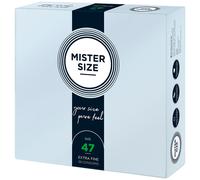 36 Condones Mister Size 47 - 160x47 mm