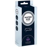 10 Condones Mister Size 69 - 220x69 mm