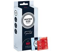 10 Condones Mister Size 60 - 200x60 mm