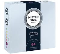 36 Condones Mister Size 64 - 220x64 mm