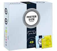 36 Condones Mister Size 49 - 160x49 mm