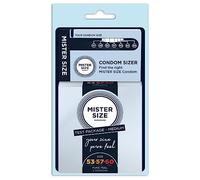 Mister Size Tester Kit Medium Condones para hombres Transparente 18,5-20,0 cm