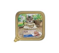 Mister Stuzzy, Comida húmeda para Gatos Adultos, Sabor atún, línea paté y Carne en trozos - Total 3,2 kg (32 tarrinas x 100 gr)