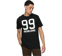 Mister té Hombre 99 Problems Camisetas, Hombre, MT132, Negro, Extra-Large