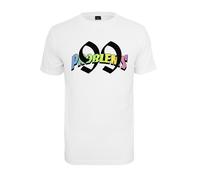 Mister Tee 99 Problemas Rainbow Camiseta Top Estampado Motivo Colorido Básico