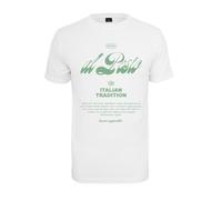 Mister Tee Al Pesto Camiseta The Italiano Tradición Buon Appetito Blanco Mafia